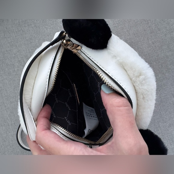 Panda bear Aldo purse crossbody strap - Picture 6 of 11